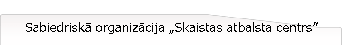 Sabiedrisk organizcija Skaistas atbalsta centrs